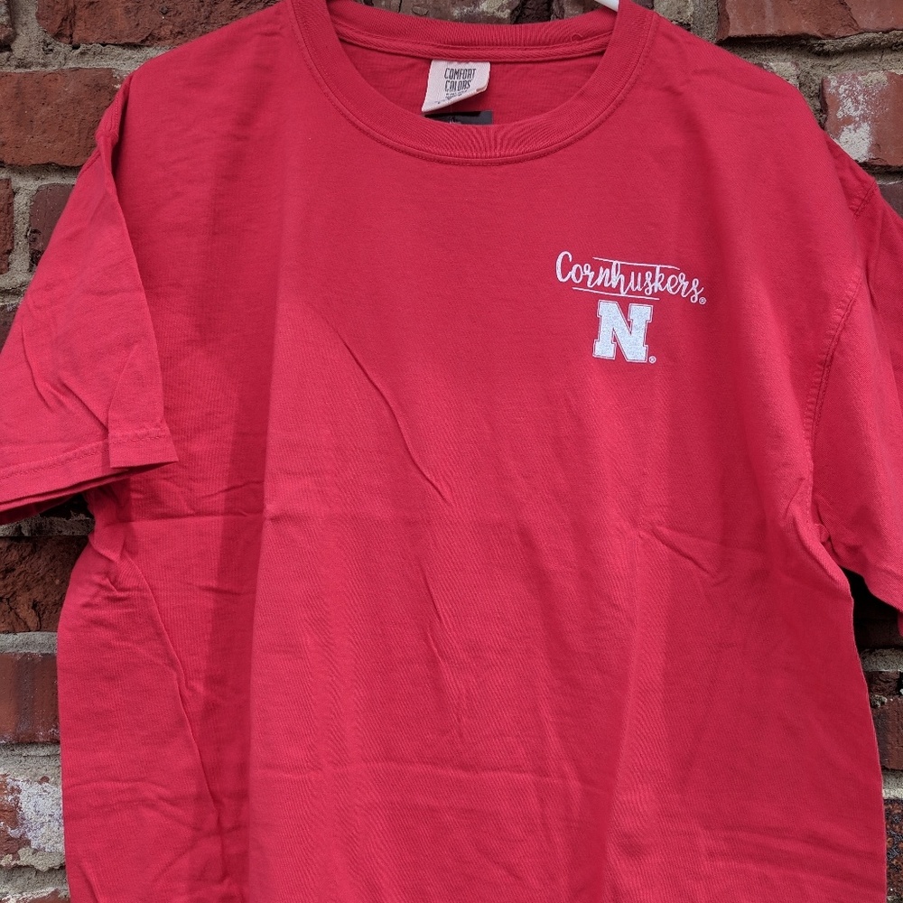 Nebraska Cornhuskers T Shirt L Cotton Brand New